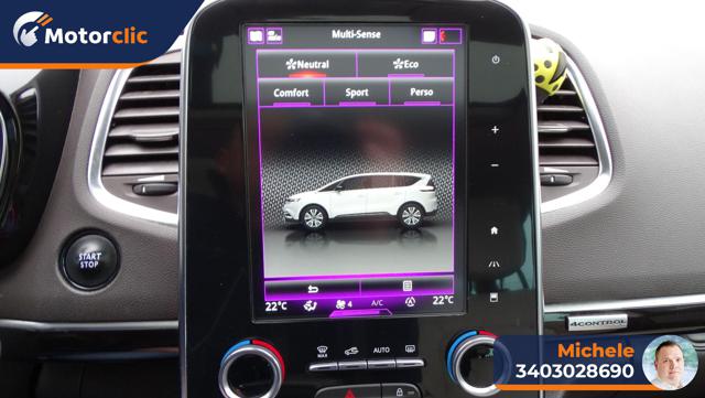 RENAULT Espace usata, con Climatizzatore automatico, 2 zone