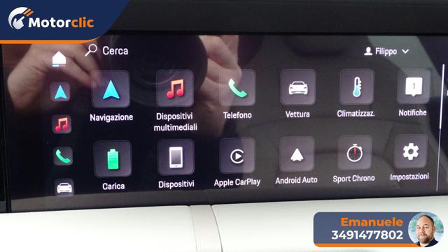 PORSCHE Taycan usata, con Riconoscimento dei segnali stradali