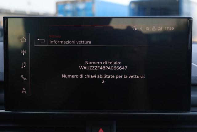 AUDI A4 usata, con Sistema di avviso di distanza