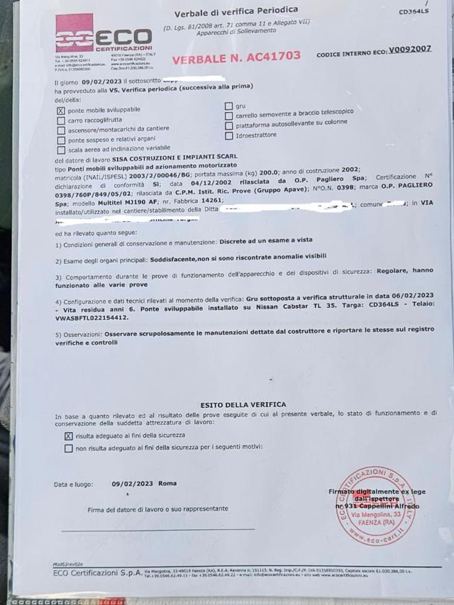 NISSAN Cabstar usata 2