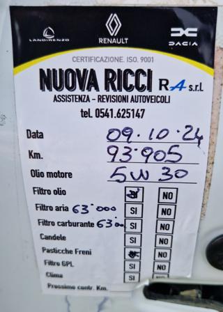 DACIA Duster usata, con Cronologia tagliandi