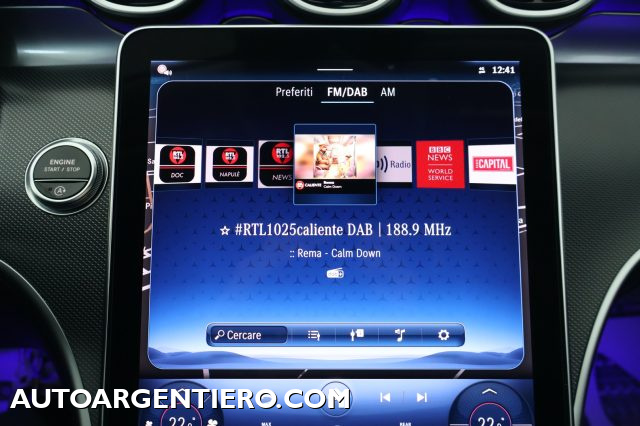 MERCEDES-BENZ C 200 usata, con Filtro antiparticolato