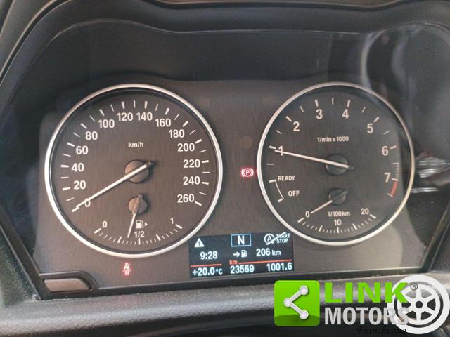 BMW 216 usata, con Sedile posteriore sdoppiato