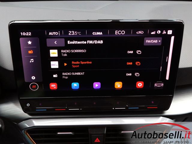 CUPRA Leon usata, con Apple CarPlay