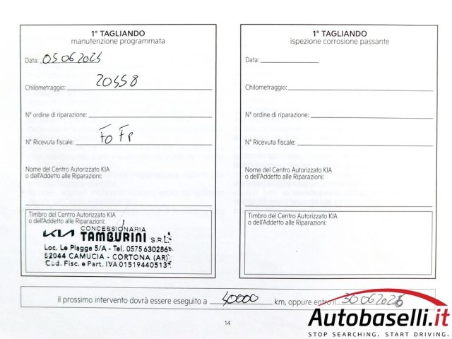 KIA Sportage usata, con Telecamera per parcheggio assistito