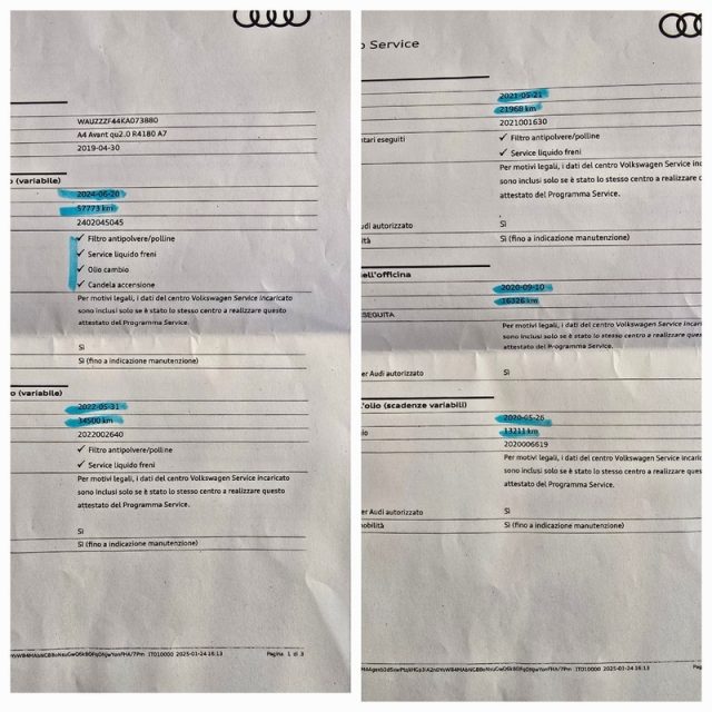 AUDI A4 usata, con Servosterzo