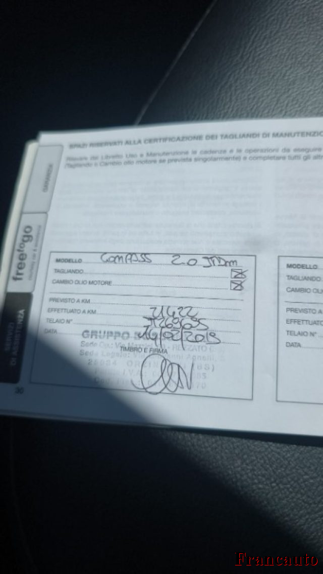 JEEP Compass usata, con Cruise Control
