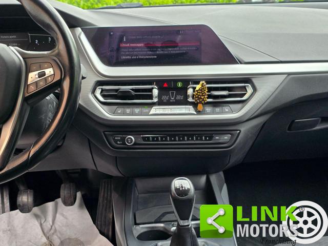 BMW 116 usata, con Touch screen