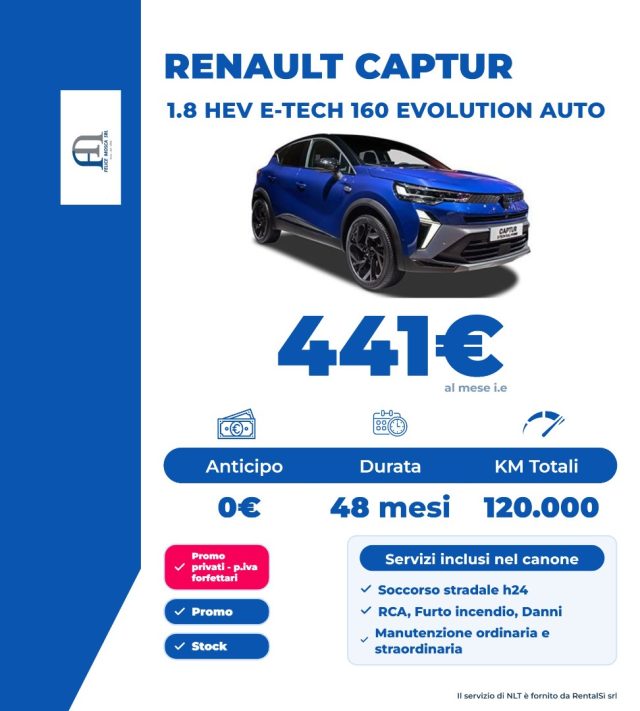 RENAULT Captur usata, con ABS