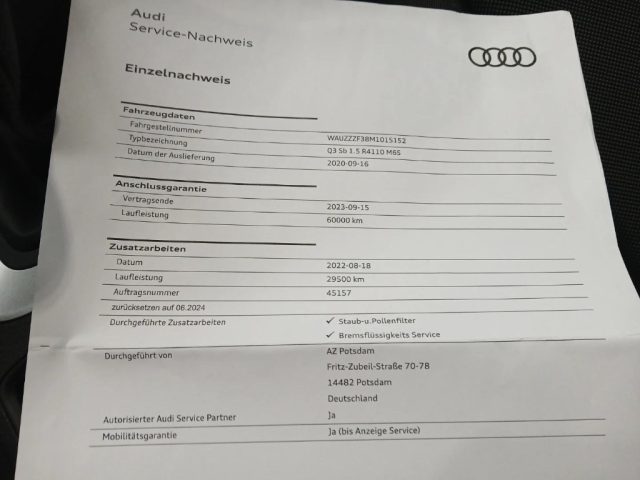 AUDI Q3 usata, con Chiusura centralizzata