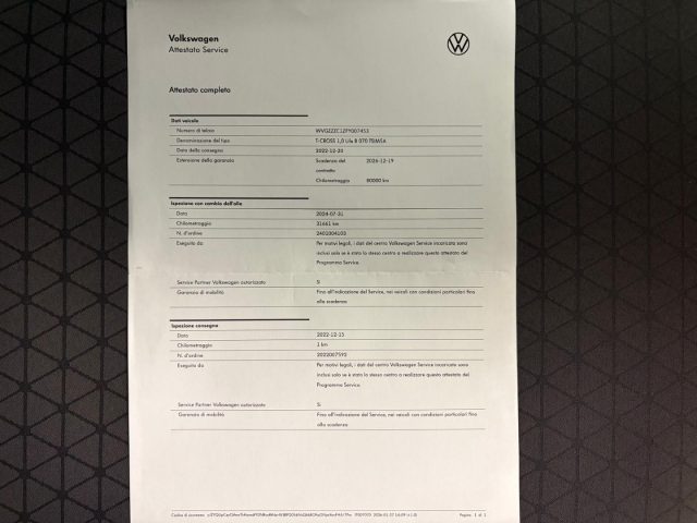 VOLKSWAGEN T-Cross usata, con Bracciolo