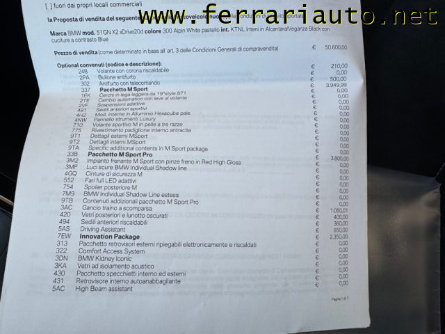 BMW X2 usata, con Touch screen