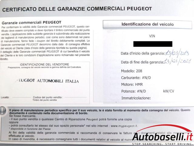 PEUGEOT 208 usata 57
