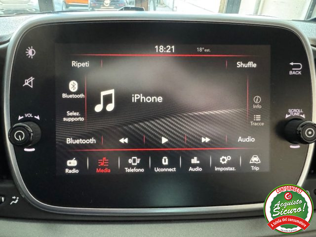 ABARTH 595 usata, con Volante in pelle