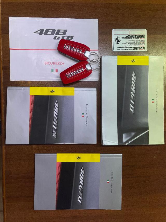 FERRARI 488 GTB usata, con Interni in pelle
