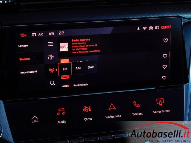 PEUGEOT 308 usata, con Head-up display