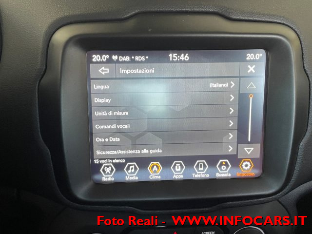 JEEP Renegade usata, con Isofix