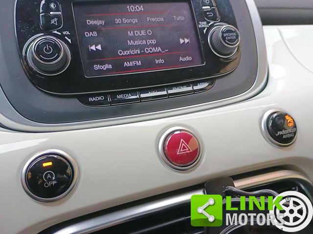 FIAT 500X usata, con Monitoraggio pressione pneumatici