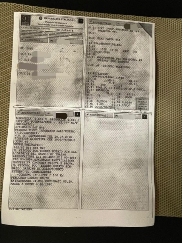 FIAT Panda usata, con Airbag Passeggero