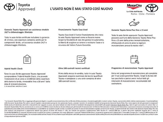 TOYOTA C-HR usata, con Airbag laterali