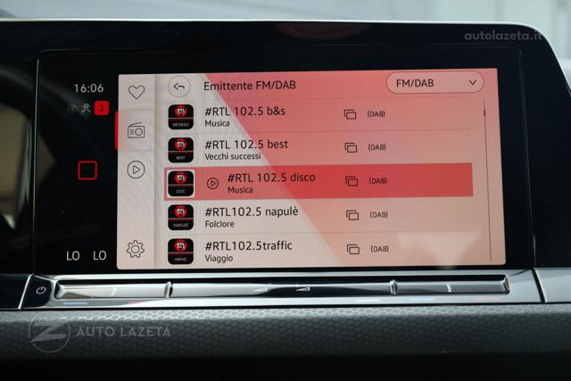 VOLKSWAGEN Golf GTI usata, con Sistema di riconoscimento della stanchezza