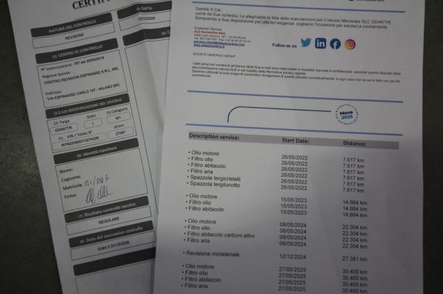 MERCEDES-BENZ GLC 300 usata, con Chiusura centralizzata