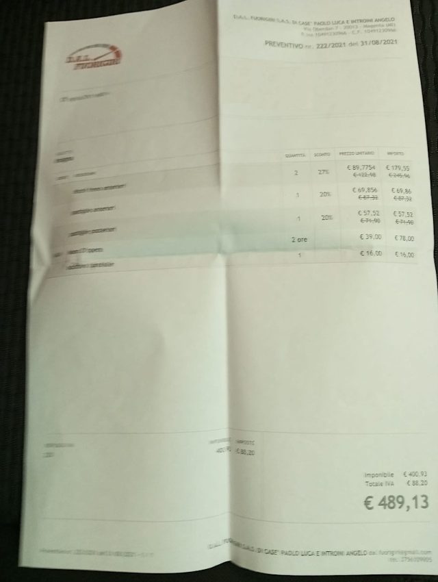 OPEL Insignia usata, con Kit antipanne