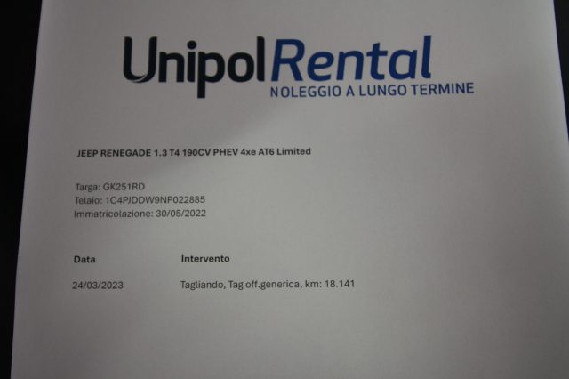 JEEP Renegade usata, con Chiusura centralizzata