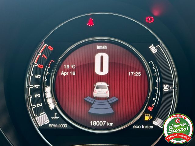 FIAT 500 usata, con Touch screen