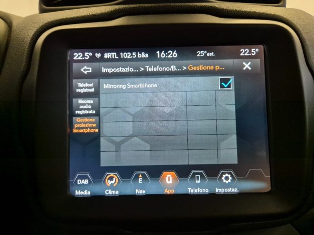 JEEP Renegade usata, con Autoradio digitale