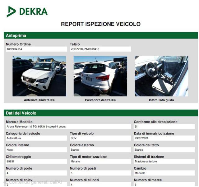SEAT Arona usata, con Autoradio digitale