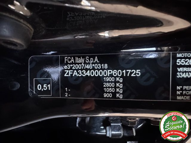 FIAT 500X usata, con Luci diurne LED