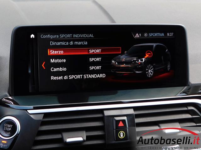 BMW X3 usata, con Telecamera per parcheggio assistito
