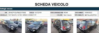 FIAT 500 usata, con Airbag