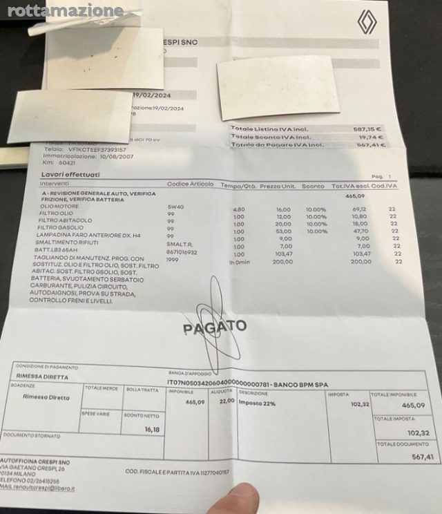 RENAULT Kangoo usata, con Sedile posteriore sdoppiato