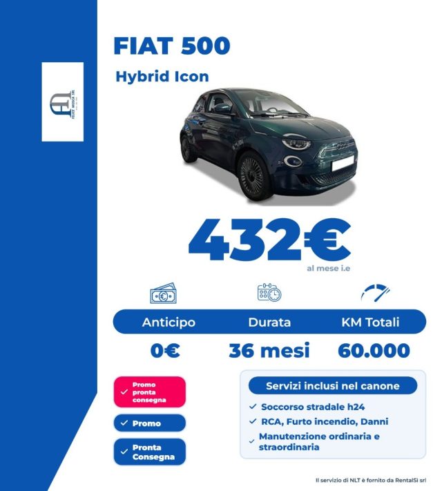 FIAT 500 usata, con Airbag laterali