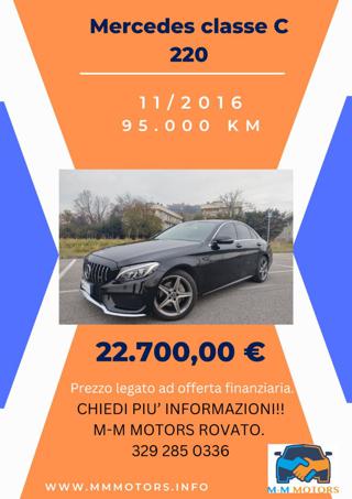 MERCEDES-BENZ C 220 usata, con Airbag