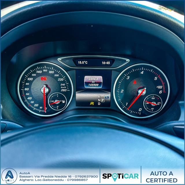 MERCEDES-BENZ GLA 200 usata, con Specchietti laterali elettrici