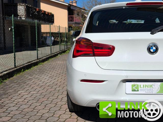 BMW 118 usata, con Fari full-led