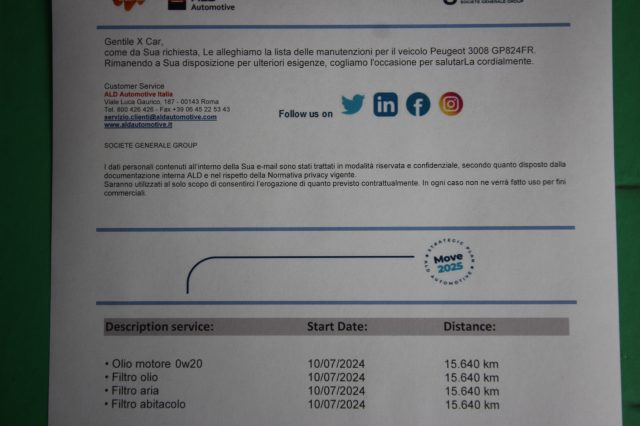 PEUGEOT 3008 usata, con Chiusura centralizzata