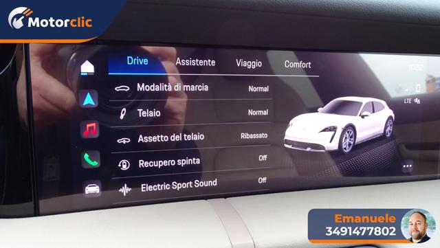 PORSCHE Taycan usata, con Apple CarPlay