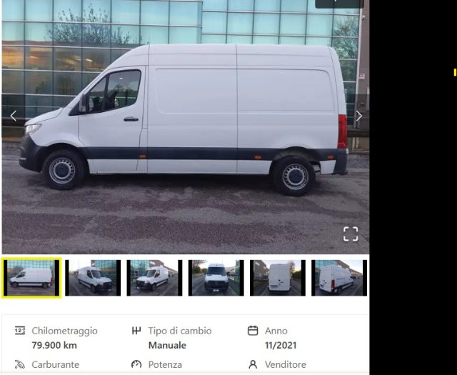 MERCEDES-BENZ Sprinter usata 0
