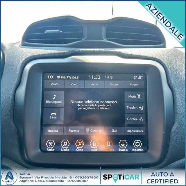 JEEP Renegade usata, con Airbag testa