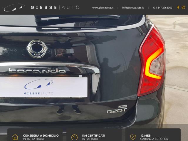 SSANGYONG Korando usata, con Sedile posteriore sdoppiato