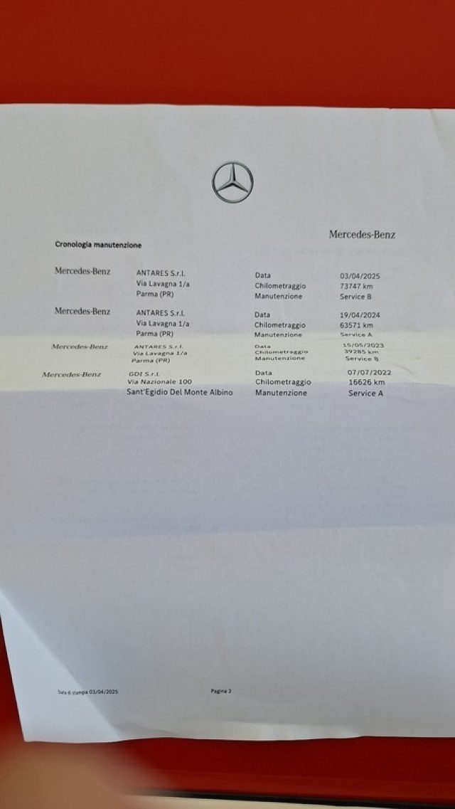 MERCEDES-BENZ GLA 200 usata, con Fari LED