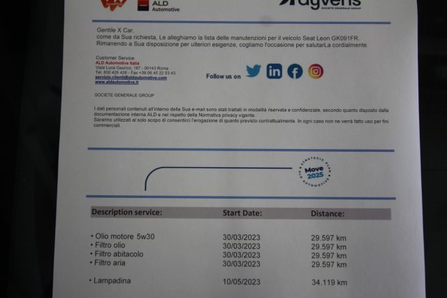 SEAT Leon usata, con Climatizzatore