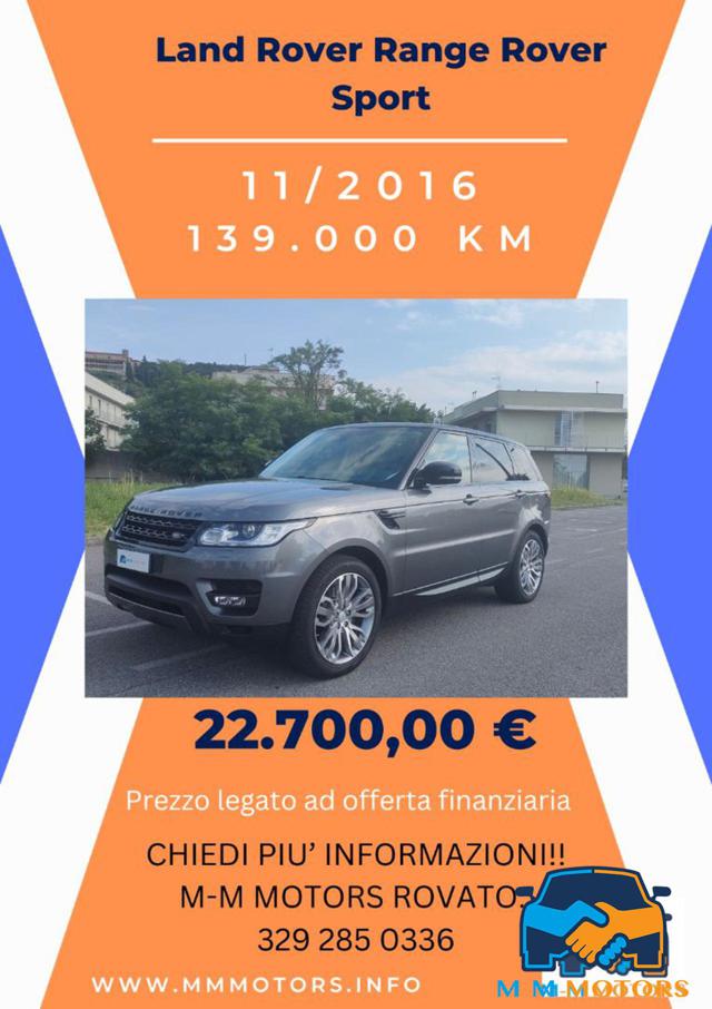 LAND ROVER Range Rover Sport usata, con ABS