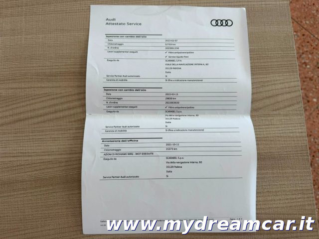 AUDI A3 usata, con Sensori di parcheggio posteriori