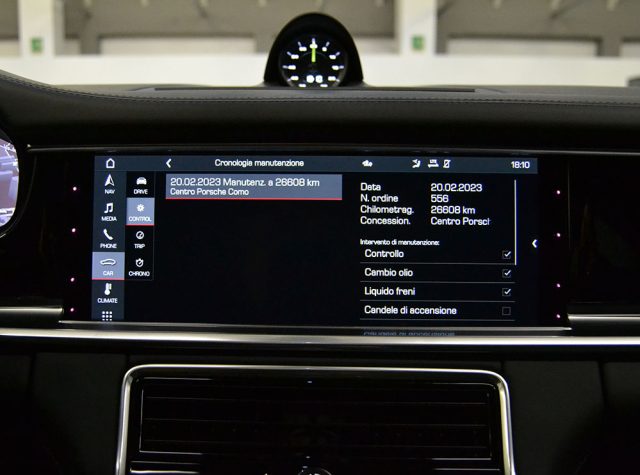 PORSCHE Panamera usata, con Cronologia tagliandi