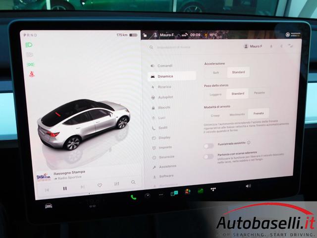 TESLA Model Y usata, con Freno di stazionamento elettrico
